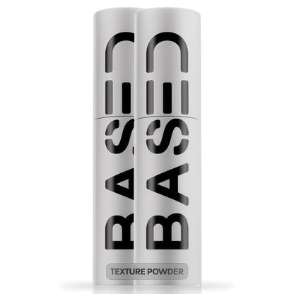 BASED Hair Texture Powder, Lightweight & Volumizing Hair Styling Powder with Matte Finish, Add Texture to Hair with Medium Hold, Best for Short to Medium Hair, (1.69oz Bottle, Pack of 2)